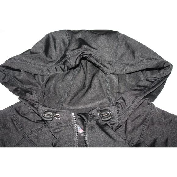 Carolina Panthers Black Women's 2XL Zip Up Jacket Hooded NFL Team Fleece - Picture 6 of 6